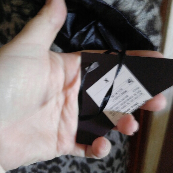 Cheetah gray long soft faux fur coat - Picture 5 of 7